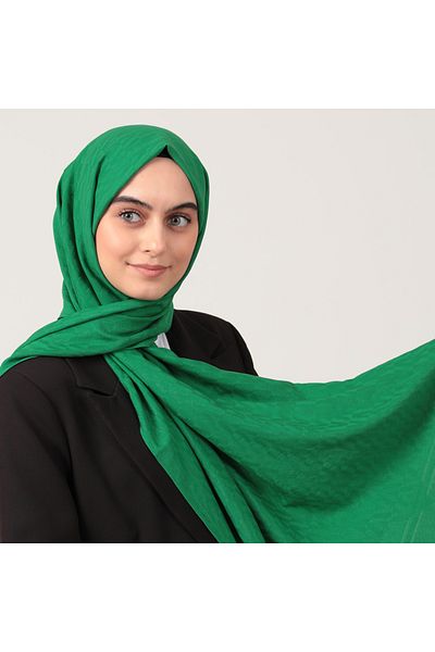 ipekistanbul Şal din bumbac proaspăt cu model V - Benetton