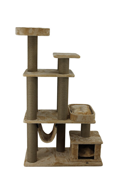 LOTUS FURNITURE PET SERIES İSTANBUL TIRMALAMALI KEDİ EVİ