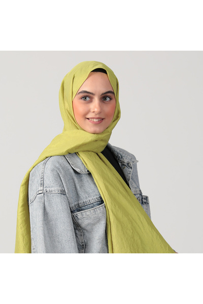 ipekistanbul شال قطن فوال - ليموني