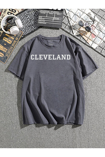 BEGRİFF Tricou scris Cleveland unisex