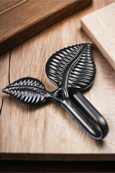 Dizaynhouse Yaprak Model Şık Tasarım Askılık, Havlu, Kıyafet, Portmanto, Kapı...