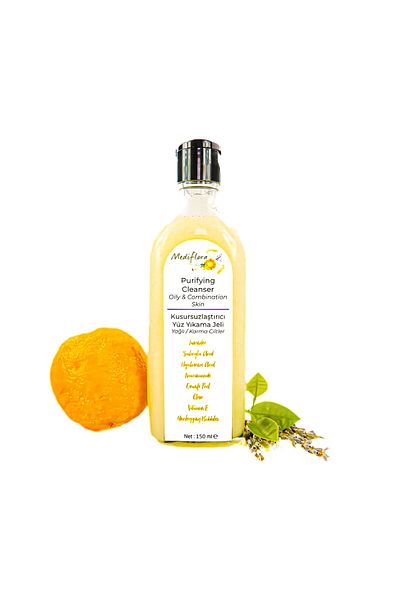 Mediflora Perfecting Face Wash Gel - Salicylic Acid Lavender Orange for Oily/Combination Skin