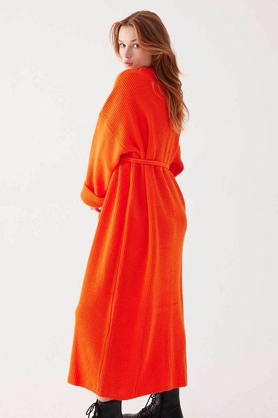 Hooopstore Rochie de tricotaj portocaliu