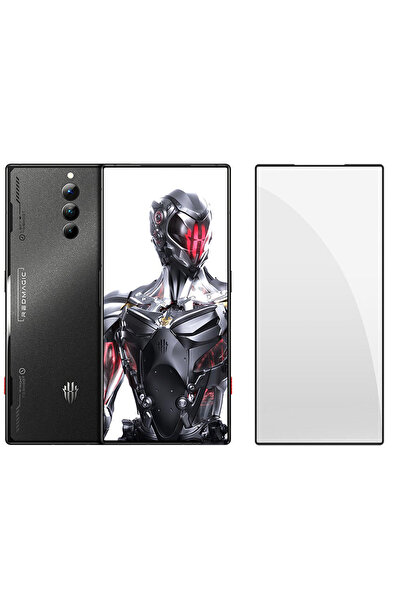 Microcase ZTE Nubia Red Magic 8 Pro / 8S Pro Tam Kaplayan Çerçeveli Tempered ...