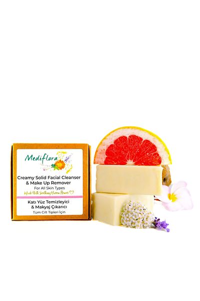 Mediflora Solid Cream Facial Cleanser & Makeup Remover Starfish & Lavender