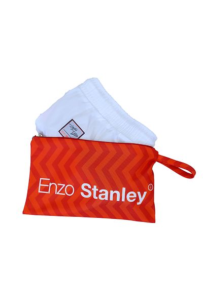 Enzo Stanley شورت سباحة للأطفال منقوش