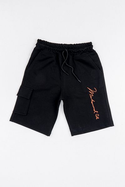BARKOD KİDS Barcode Kids 100% Cotton Double Set T-shirt and Capri Boy HLK5060176