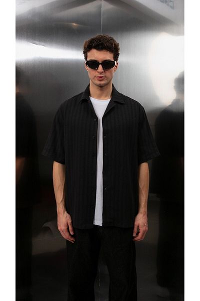 Catch Unisex Men's Shirt Plain Loose Fit 1697