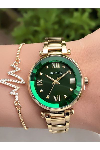 Homies New Season HOMİES Women's Wristwatch - Bracelet Gift