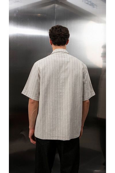 Catch Unisex Men's Shirt Plain Loose Fit 1697