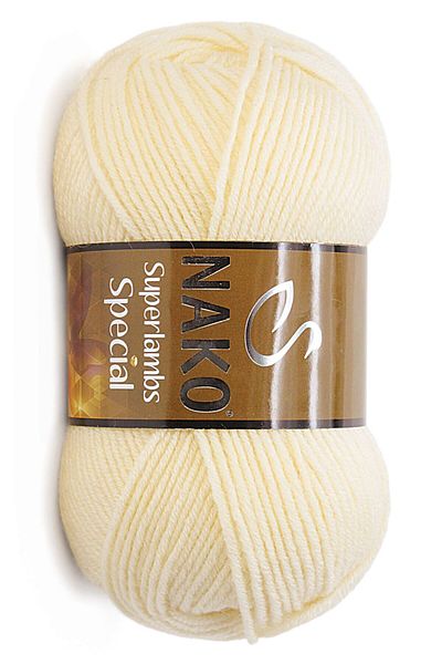 NAKO 5 Pieces Nako Superlambs - 256 Cream Special
