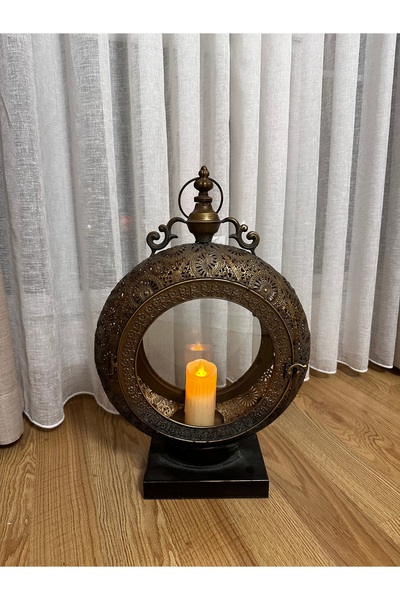 THE LİNSE Metal dekoratif mumluk