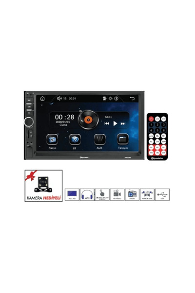 Roadstar RD7100 7" ÜNİVERSAL DOUBLE TEYP