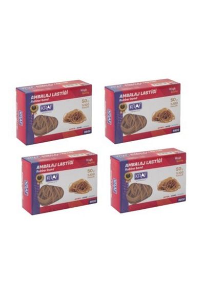 KRAF Packing Rubber 100% Rubber 50gr x 4 Pack