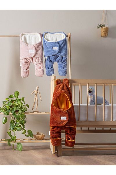 Mislina Home CINNAMON BABY WELLSOFT NEW BORN BABY OUTDOOR SWADDLE SLEEPING BALL TILE