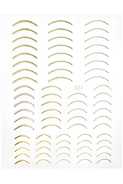 Ocean Tırnak Sticker Nail Art Protez Tırnak Kalıcı Oje Süsleme Tırnak Dövmesi