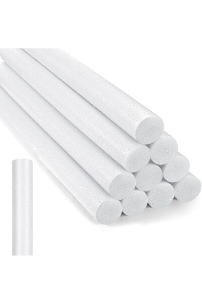 Alizon 5 Adet Beyaz Renk Yüzme Makarnası, Deniz Ve Havuz Makarnası, Köpük Sosis