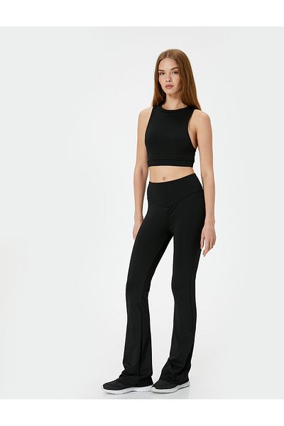 Koton High Waist Woven Sports Leggings