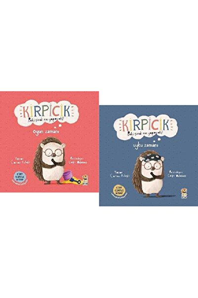 Sincap Kitap Kirpicik Okul Zamanı + Kirpicik Uyku Zamanı / 2 Kitap Set