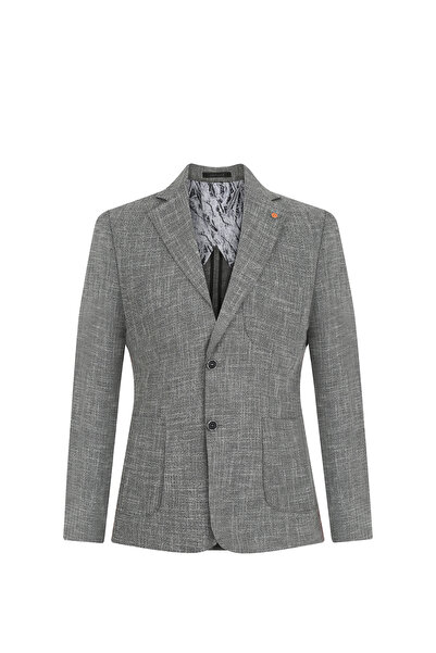 ACTUAL Slim Fit Blazer Tek Ceket 7145-6 Antrasit