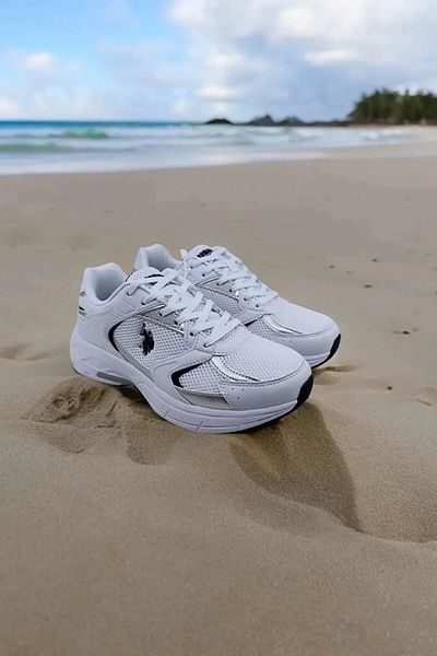 U.S. Polo Assn. 4FX White Women's Sneakers