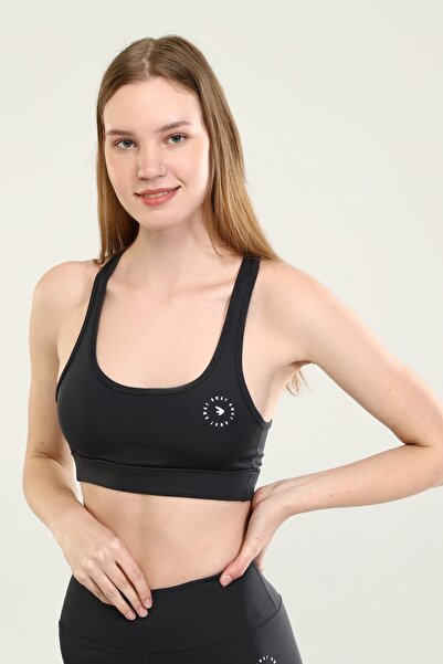 Owut Collection Жіночий спортивний бюстгальтер з хрестоподібною спинкою та підкладкою