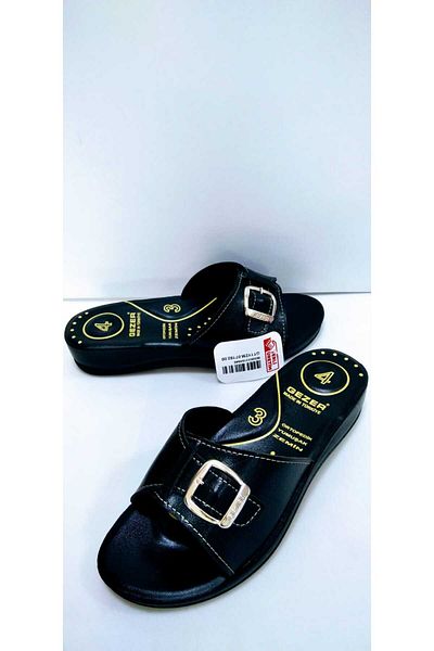 GEZER 4 POINT ORTHOPEDIC SINGLE STRAP WOMEN'S SLIPPERS TOURING FOUR POINT ANATOMICAL SOLE