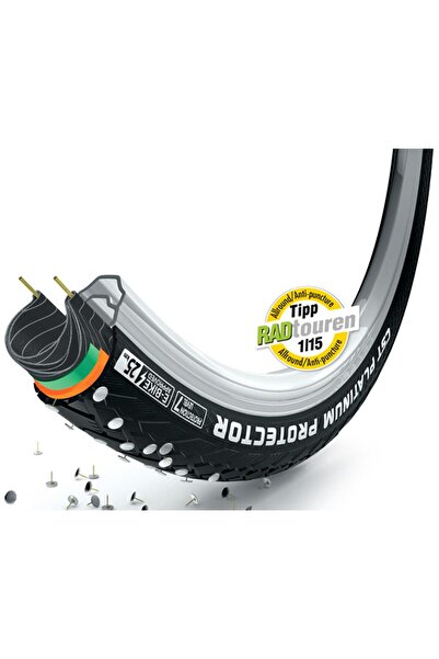 Genel Markalar Cst C1920 Platınum Protector 700x45 C Eps/ldp (ZIRHLI)dış Lastik
