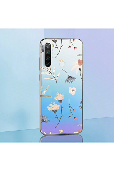 Powerfox Xiaomi Note 8 Uyumlu Özel Tasarım Baskılı İnce Şeffaf Telefon Kılıfı