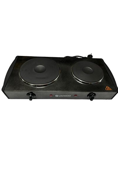 GRÜNBERG Grünberg Elektrikli İkili Plate Ocak Uyumlu