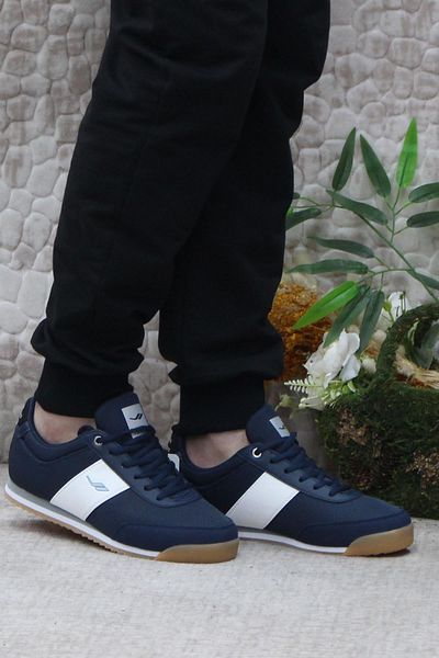 Lescon Flint 2 Navy Blue Comfortable Original Product Sneakers Men's Sports Shoes