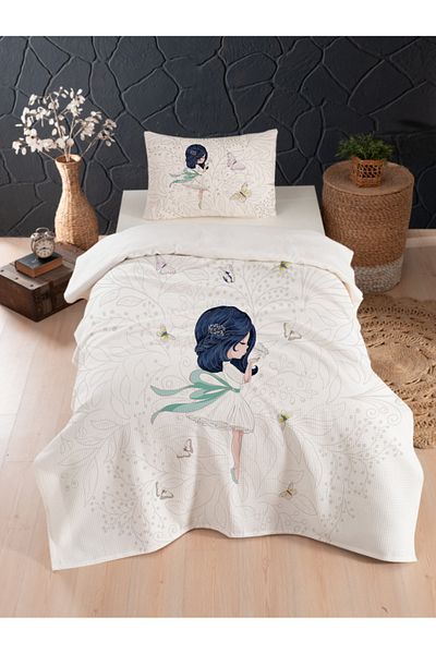 instababyrooms Single Pique, Bedspread Baby and Children's Room Pique