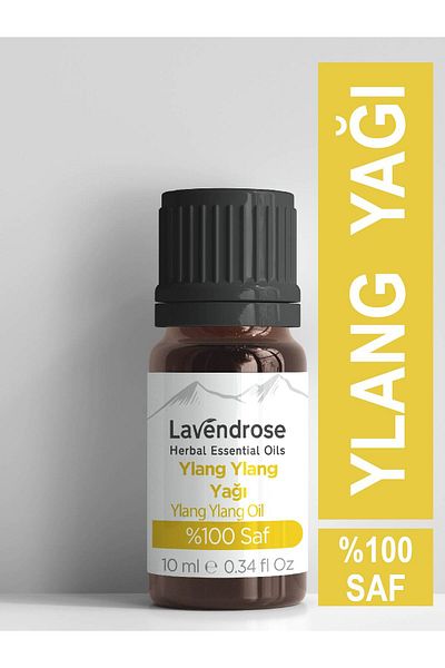Lavendrose زيت يلانج يلانج العطري النقي والطبيعي 100% - 10 مل