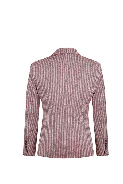 ACTUAL Slim Fit Blazer Single Jacket 7147-2 Claret Red