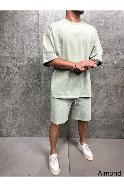 glendi SHORT SLEEVE SHORTS SET