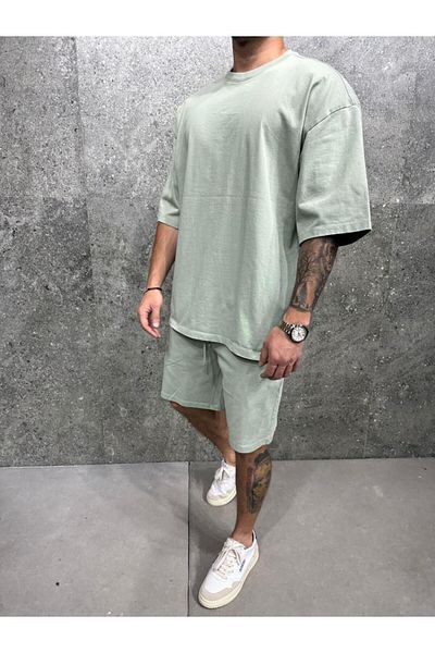 glendi SHORT SLEEVE SHORTS SET