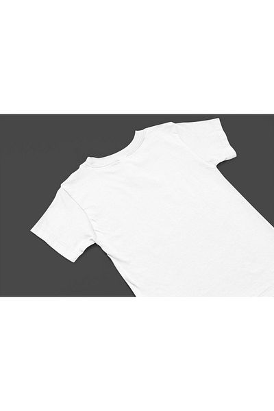 MAGORS Tricou pentru copii din bumbac cu maneca scurta - imprimat SHARK, decolteu