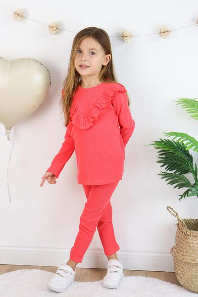 MiaBaby Set dublu cu volane