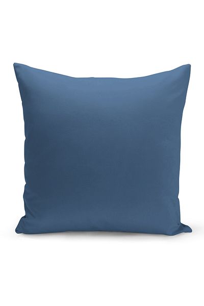 Bertille Home Husă de pernă cu imprimare digitală de culoare solidă