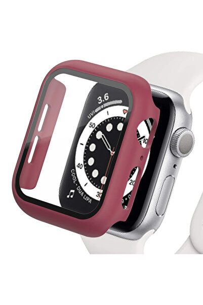 PSGT Cam + kılıf Apple izle Seri 7  iWatch durumda  41mm  tampon ekran koruyu...