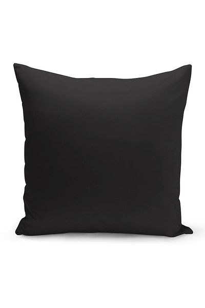 Bertille Home Husă de pernă imprimată digital de culoare solidă (culoare solidă)