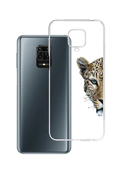 Powerfox Xiaomi Note 9 Pro Uyumlu Baskılı Şeffaf Telefon Kılıfı