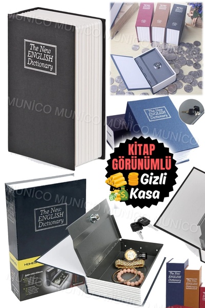 Genel Markalar Kimsenin Farkedemiceği Sistem Kilitli Kilitli Kitap Görünümlü ...