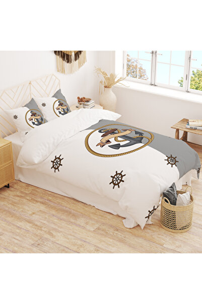 EVSEHOMES ΣΕΤ ΠΑΠΛΩΜΑΤΟΣ ΜΟΝΟΚΑΤΑΣΤΗΜΑΤΙΚΟ ΠΙΓΚΟΥΣΤΡΟ MARINER