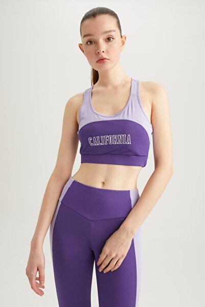 DeFacto Αθλητικό σουτιέν με στάμπα με λαιμόκοψη - Z4945az22au