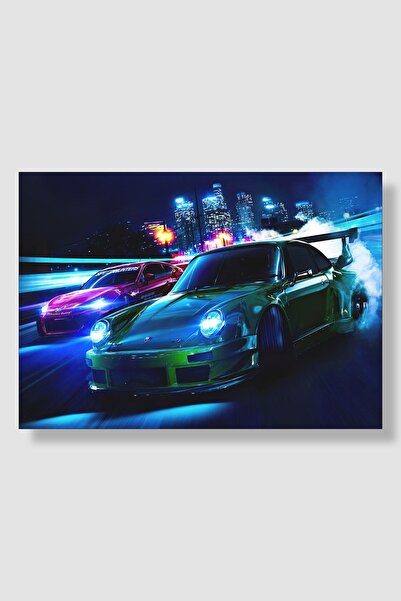 postick Need For Speed Oyun Posteri Kalın Parlak Kuşe Kağıdı