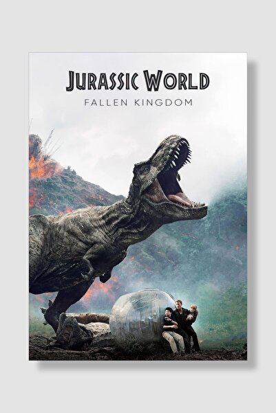 postick Jurassic World Film Posteri Yüksek Kaliteli Parlak Kuşe Kağıdı