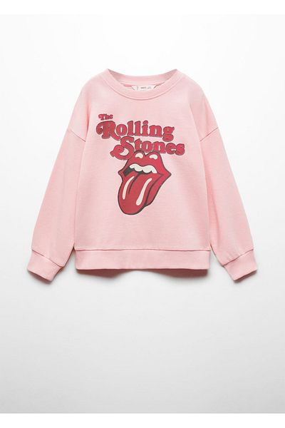 MANGO Kids Mikina Rolling Stones