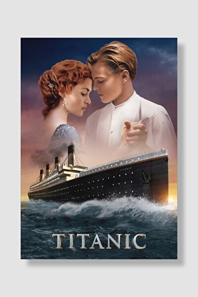 postick Titanic | Titanik Film Posteri Yüksek Kaliteli Parlak Kuşe Kağıdı