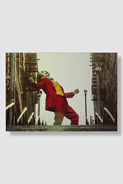 postick Dc Joker Joaquin Phoenix Film Posteri Yüksek Kaliteli Kalın Parlak Kuşe Kağıdı